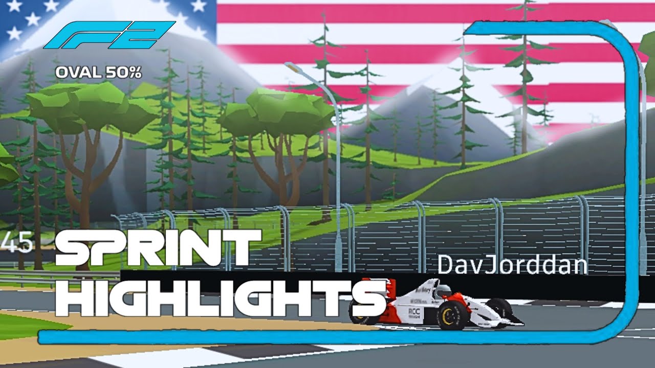 Melhores Momentos Sprint F2 | Grande Prêmio de Oval 50% (TEMP 9)