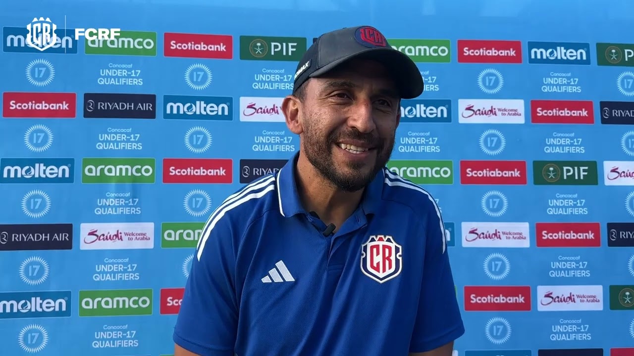 Las primeras declaraciones de Randall Azofeifa tras lograr el boleto al Mundial Sub 17