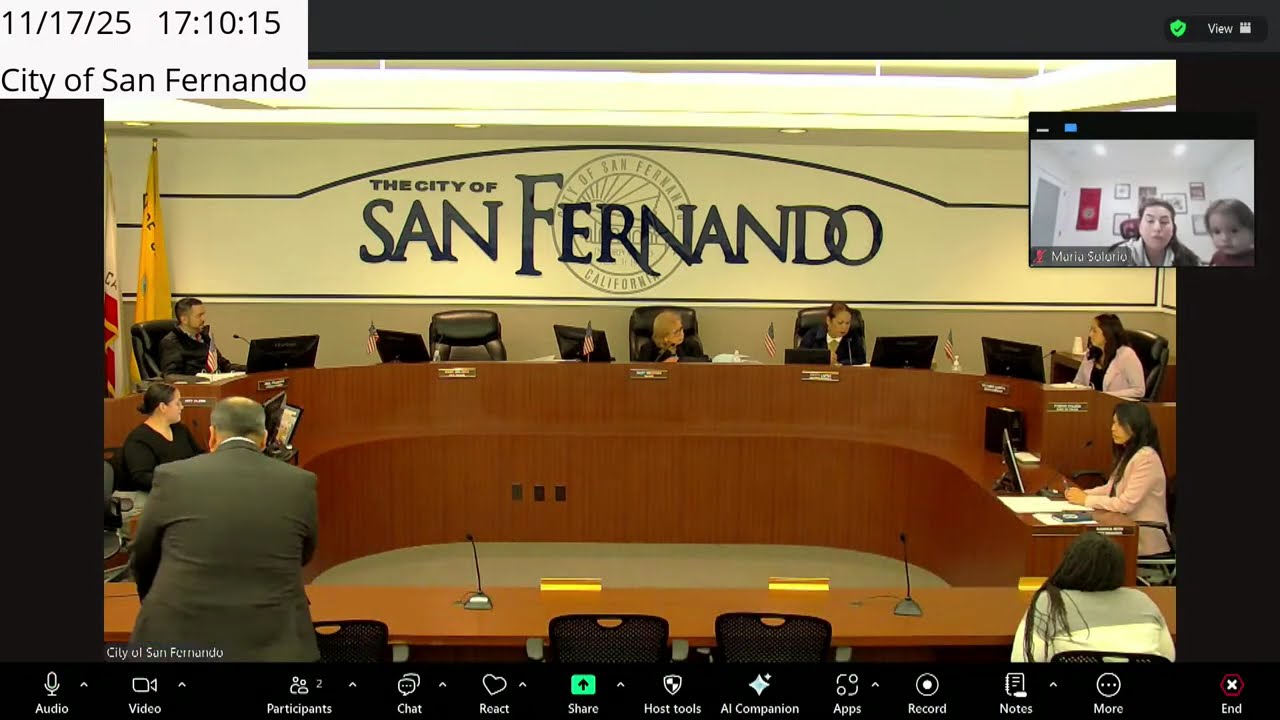 Special City Council Meeting (11/17/2025)