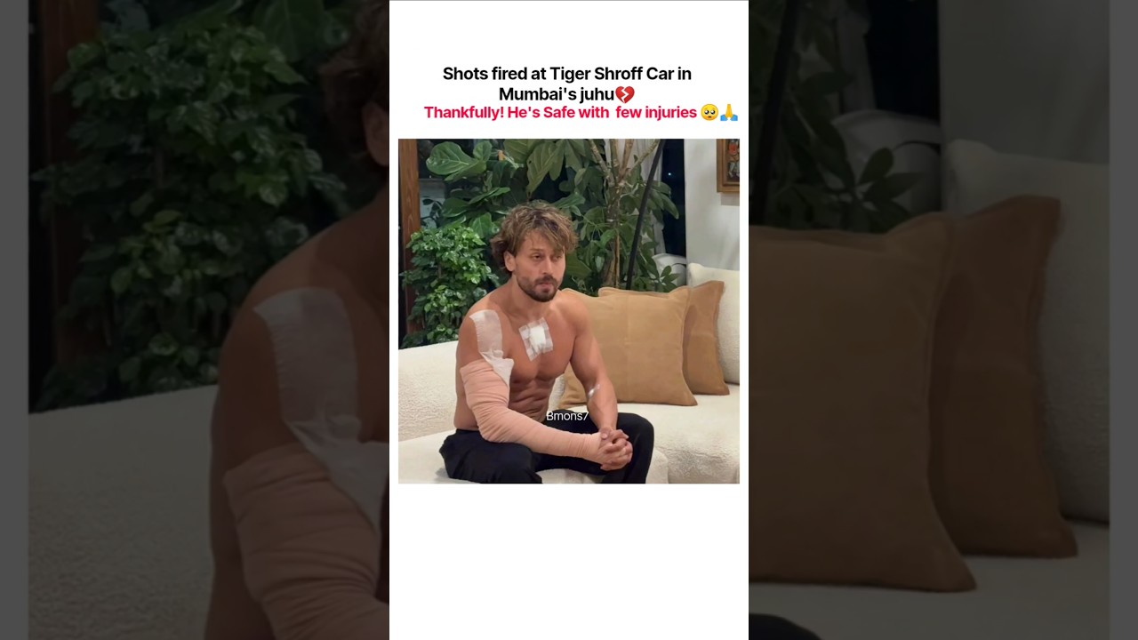 Thank God! Tiger Shroff is Safe 💔🙏#tigershroff #bollywoodnews #dishapatani #trending #viral #shorts