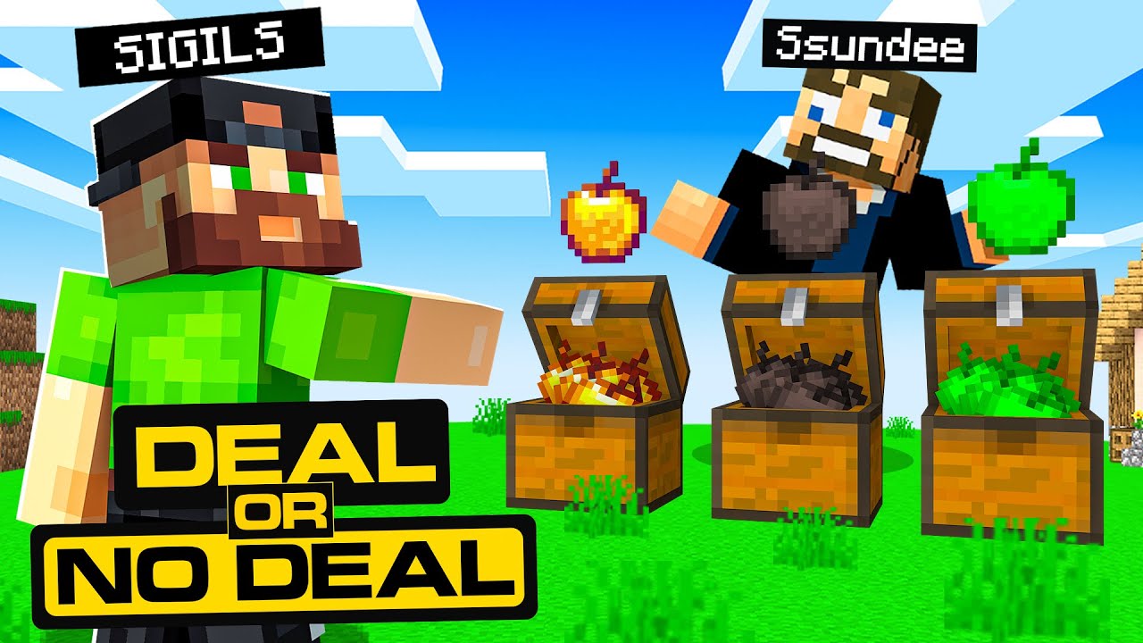 DEAL or NO DEAL for GOD APPLES in Minecraft