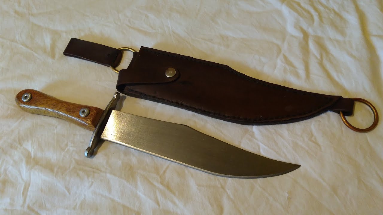 Homemade Laredo Bowie Machete (One Day Builds)