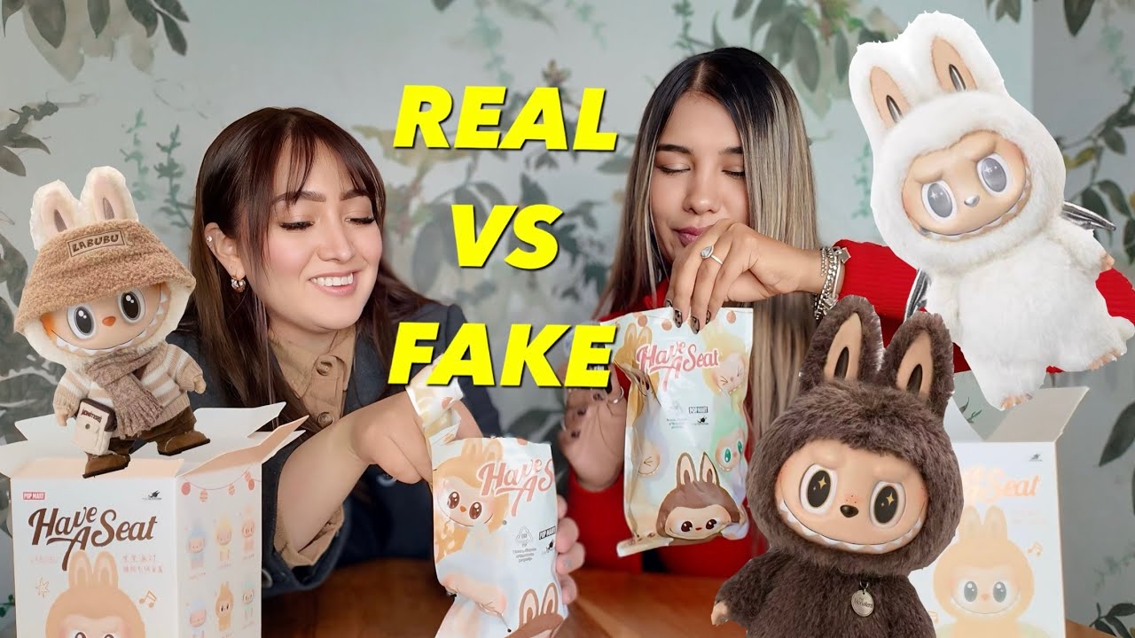 ¡No creerás lo que encontré! LABUBU original vs CHAFUBU: el clon más chafa de POP MART 🤯😂