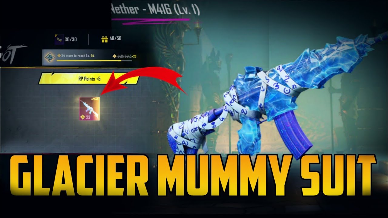 10000 UC🔥 || Glacier Mummy suit crate opening new record in BGMI🔥