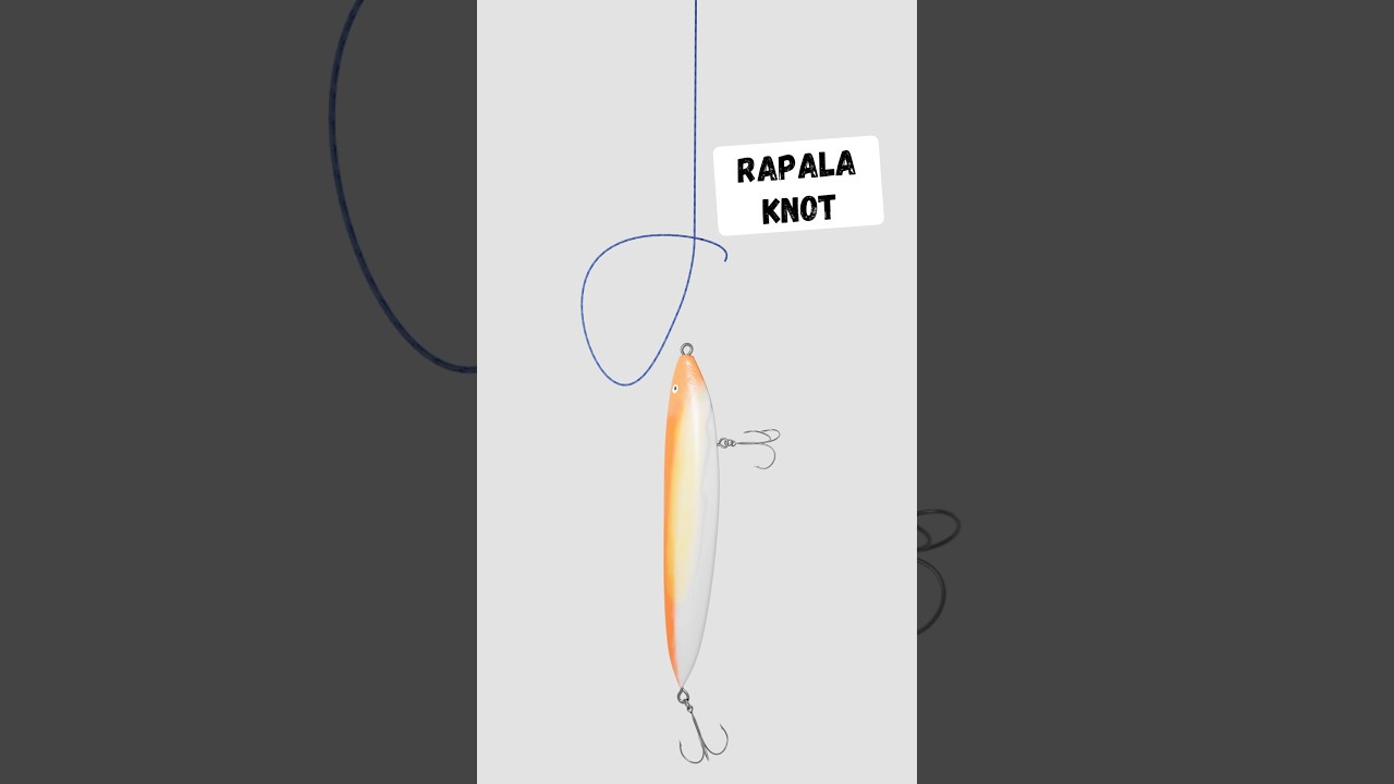 Rapala Knot / Loop Knot For Fishing Lures #fishing #fishingtips #knot