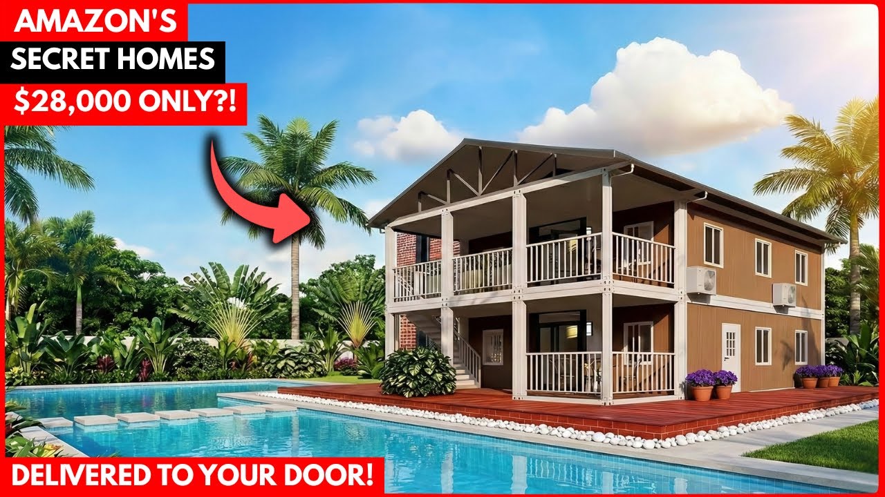 Amazon's BEST KEPT SECRET - 11 Affordable 2 Storey Container Homes You Never Knew Existed