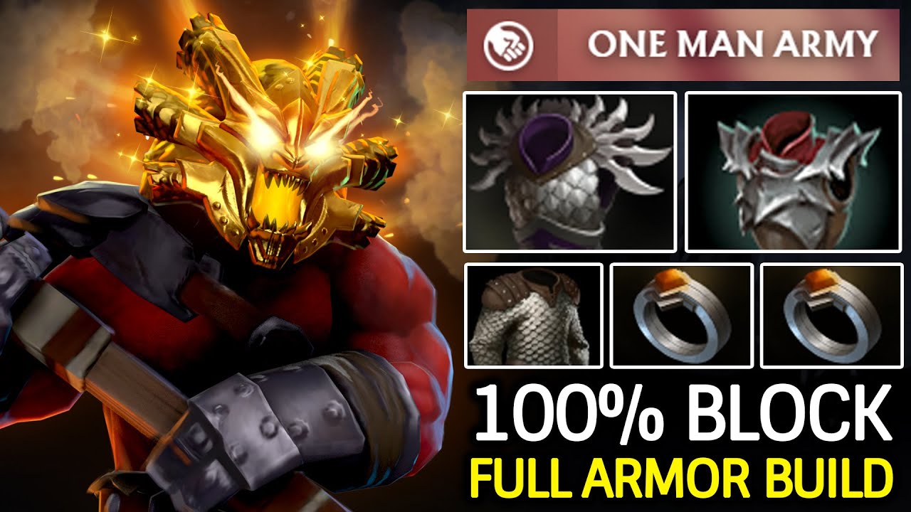 AXE Full Armor Build &ndash; Super Tanky Monster Offlane Dota 2