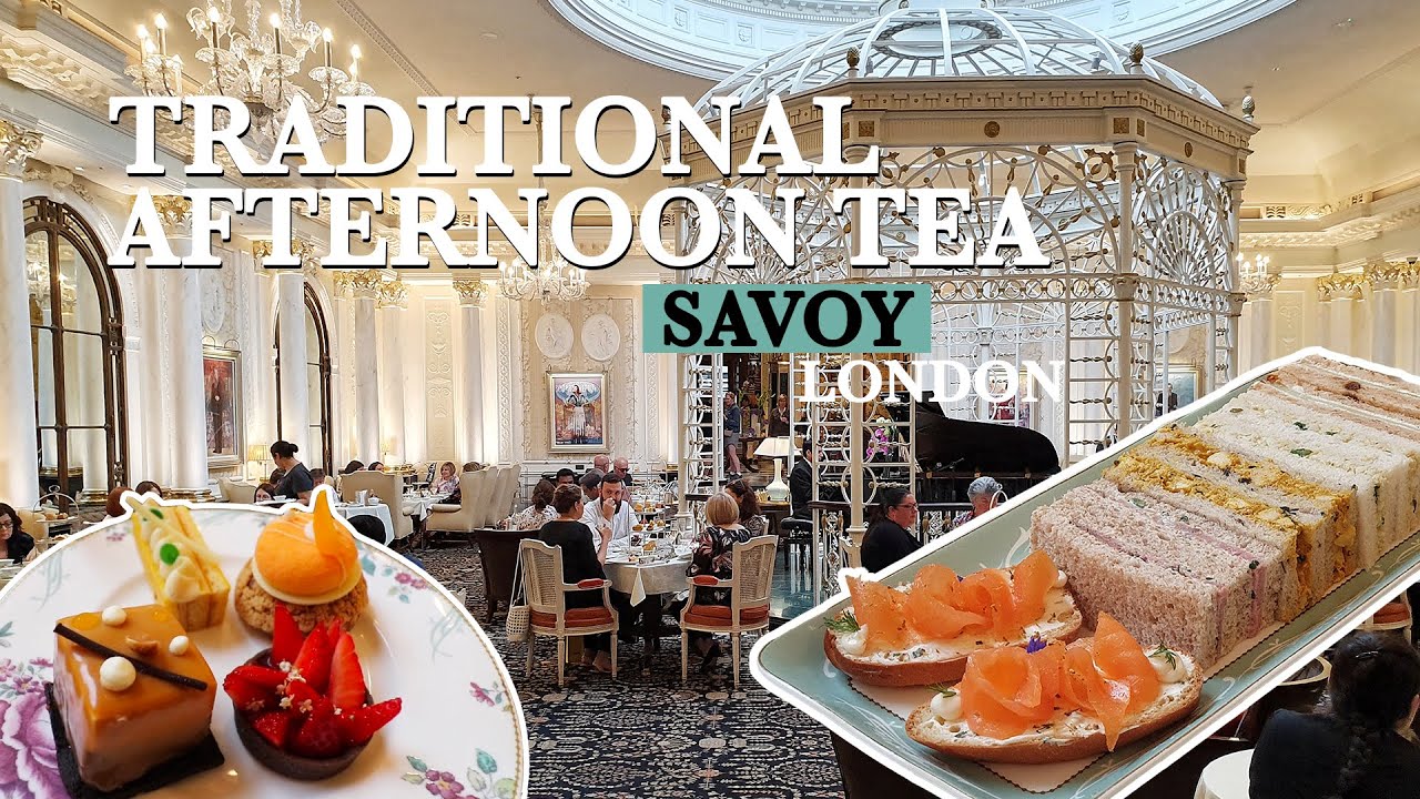 Потрясающий послеобеденный чай в Savoy — лучший послеобеденный чай в Лондоне