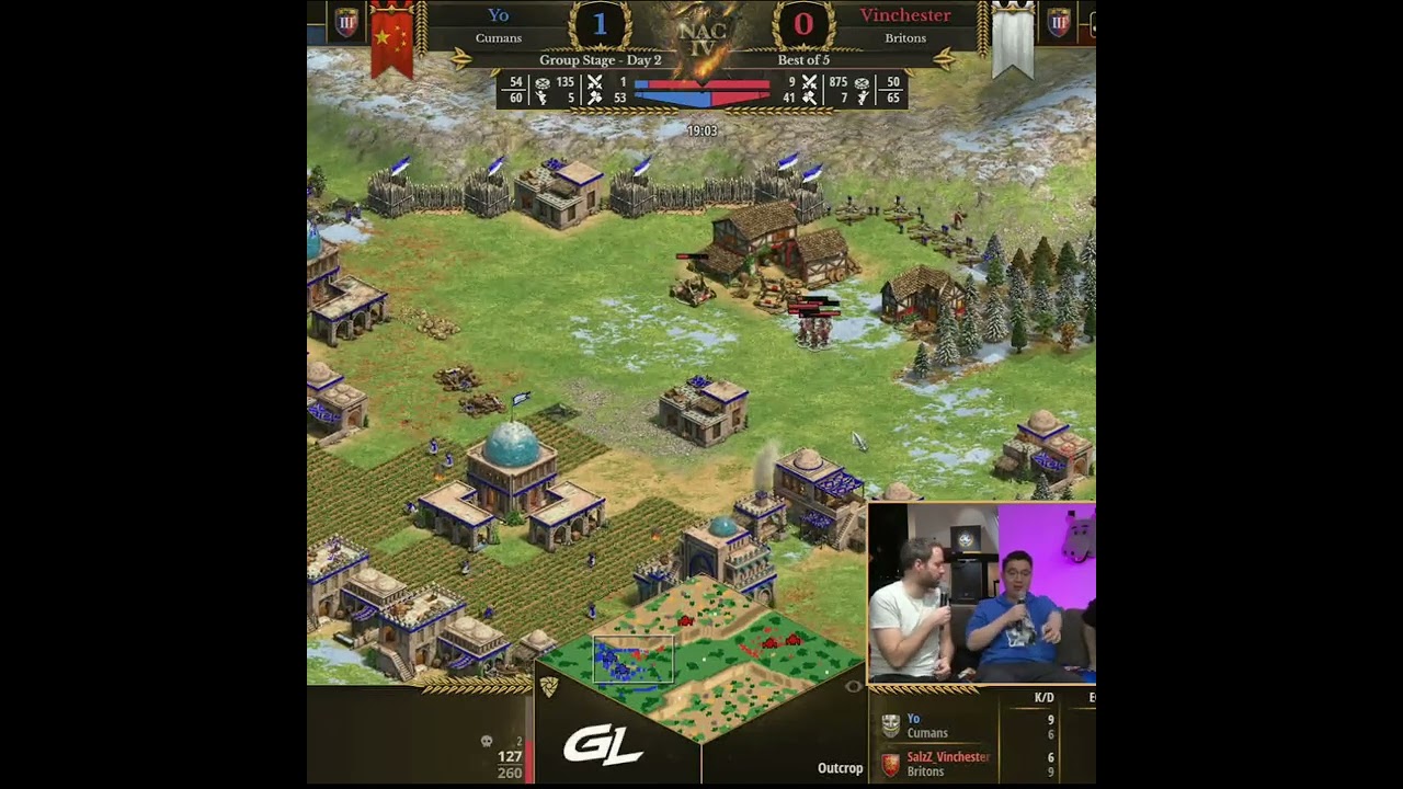MR YO Disses Himself #aoe2 #nac4 #shorts