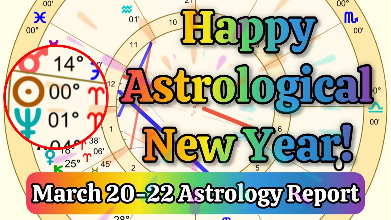 March 20-22 2026 Weekend Astrology Report - Sun in Aries, Mercury Direct