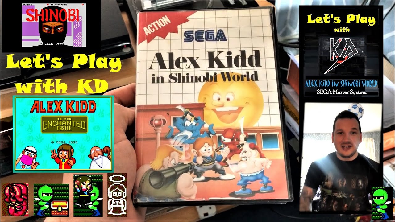 Let's Play with KD - Alex Kidd in Shinobi World