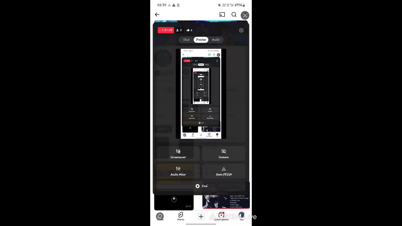 Live streaming of Vishal YT 771