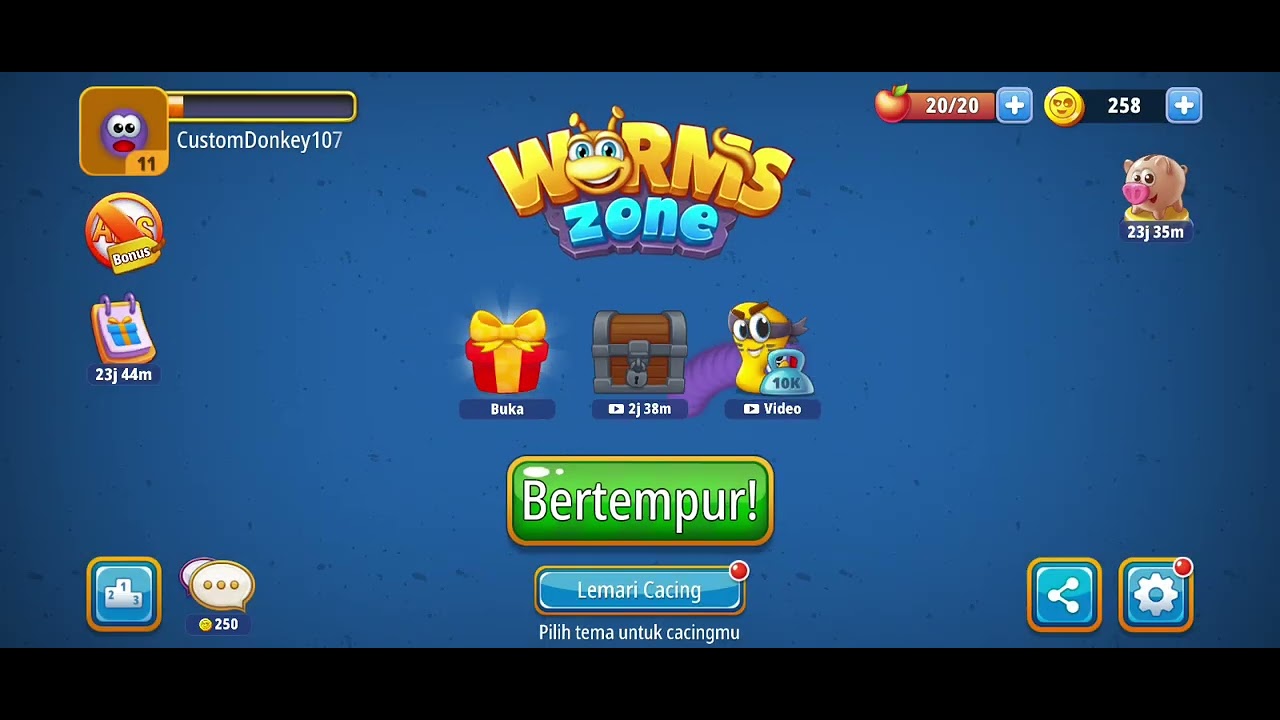 #wormzone