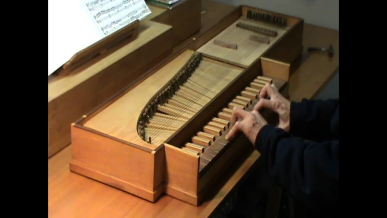 One Italian clavichord with two bridges