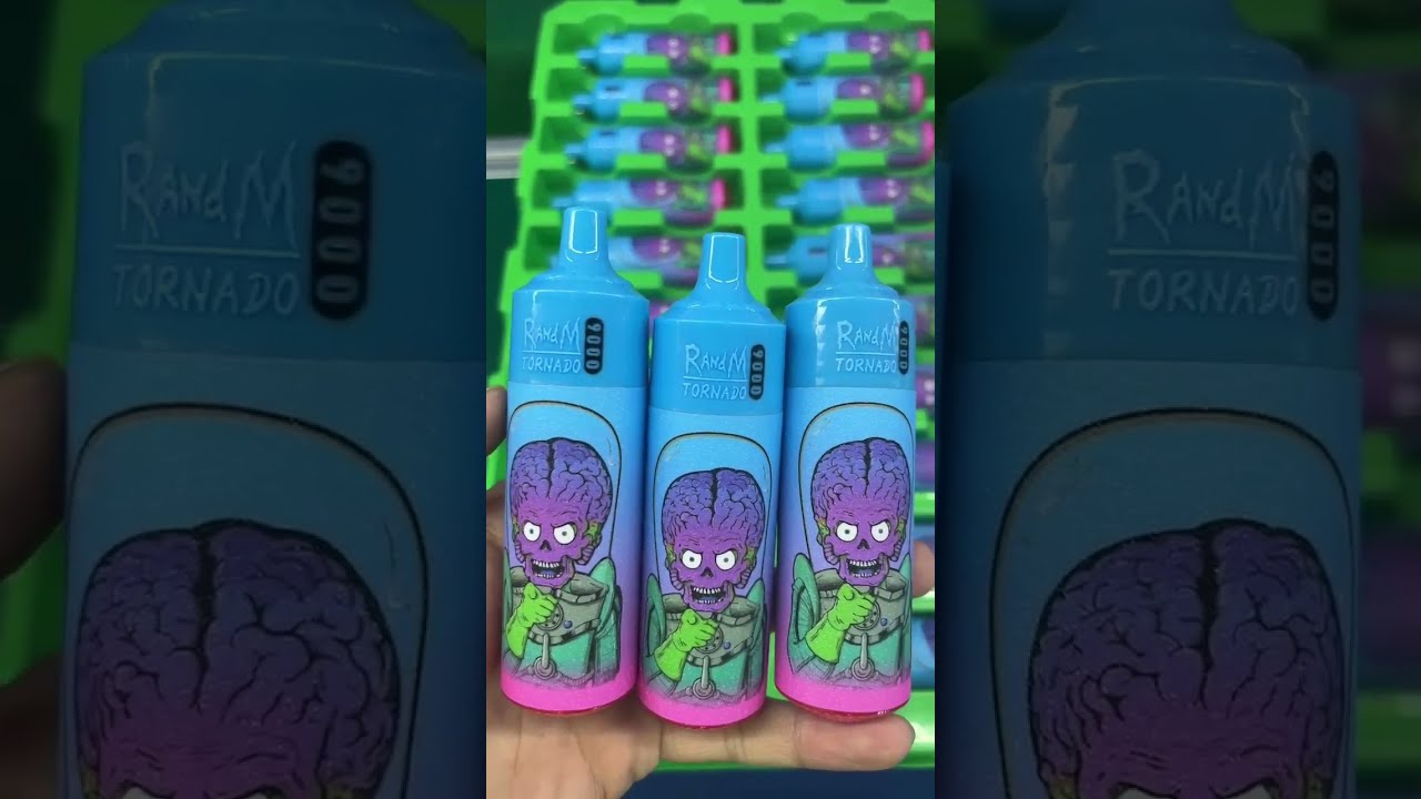RandM Tornado 9000 Puffs Diamond LED Disposable Vape Pod Device