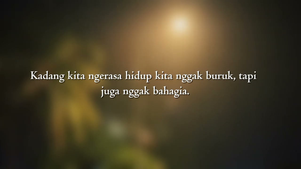 PELAN PELAN YA, HIDUP GA SEDANG MENGEJARMU!!!