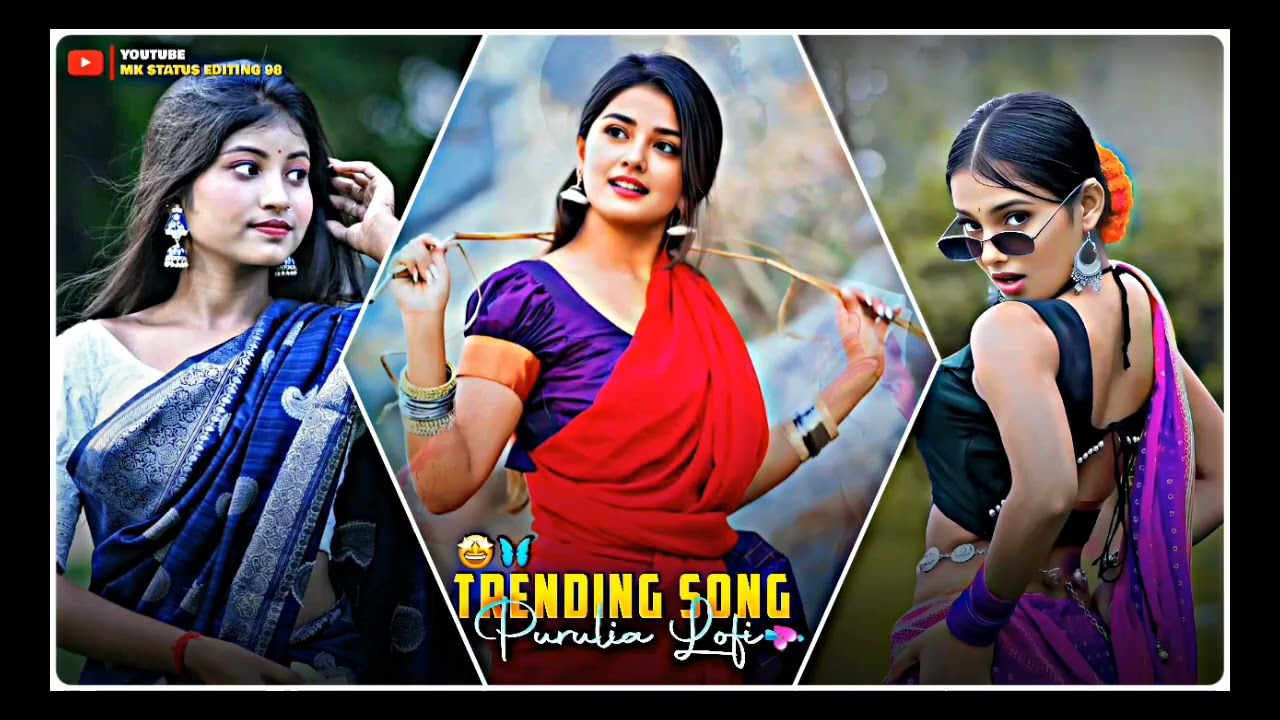 💔Parbo Nai Ami Toke Re Charte 😢 Lofi Song Video Editing Tutorial | Purulia Lofi Song Alight Motion 👇