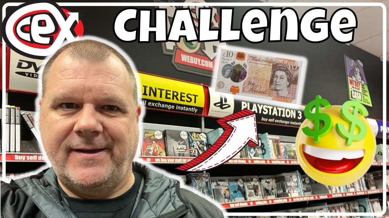 CEX £10 CHALLENGE PS3 = PROFIT 💲💲🤑💲💲