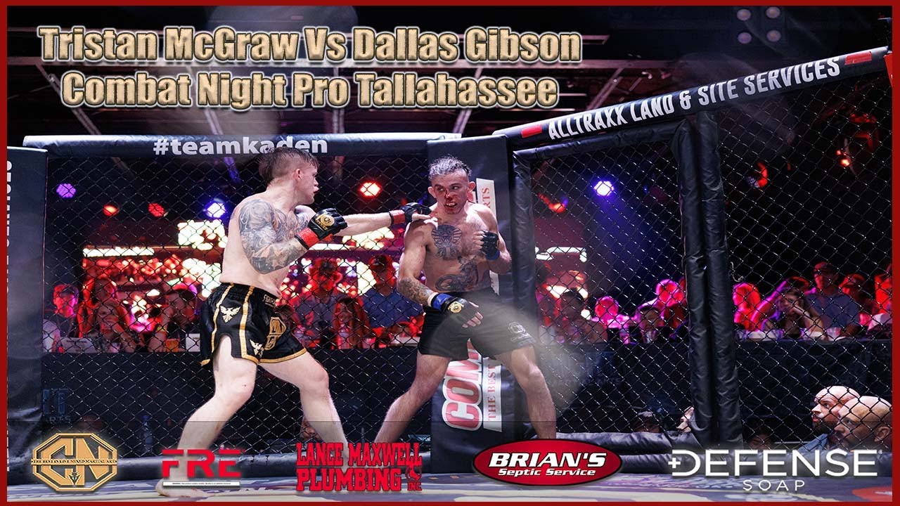 Combat Night Pro — Таллахасси — Тристан Макгроу против Далласа Гибсона