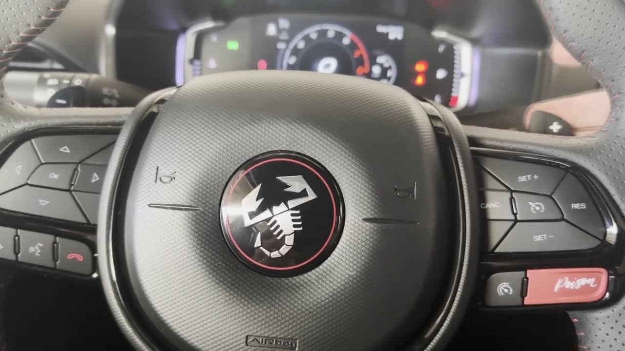 Fastback/Pulse Abarth 2024 - Explicando todas as funções do Volante!