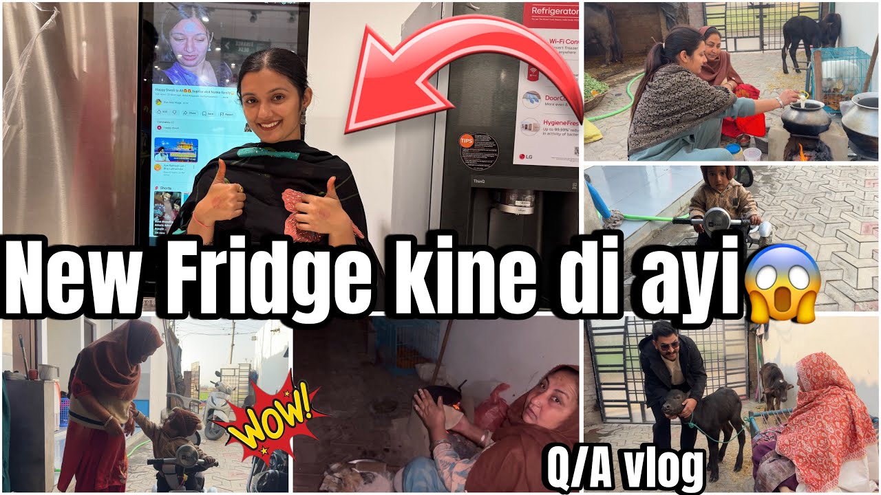 New Fridge kine di ayi😱
