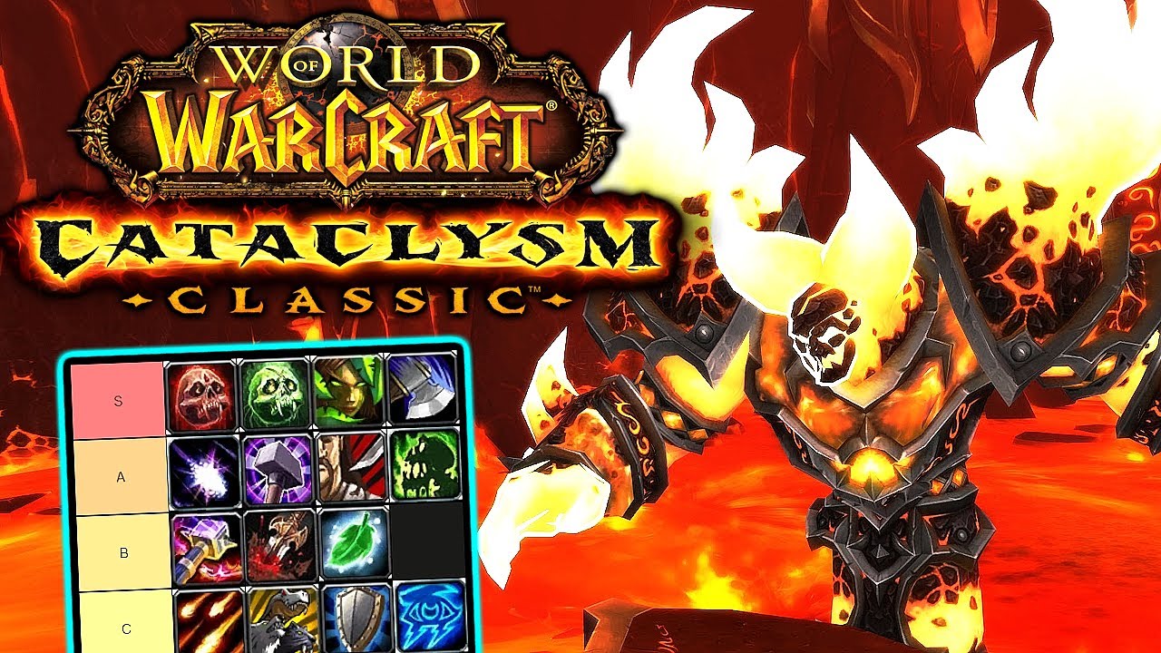 Cataclysm Classic CLASS TIER LIST - All Classes Ranked!