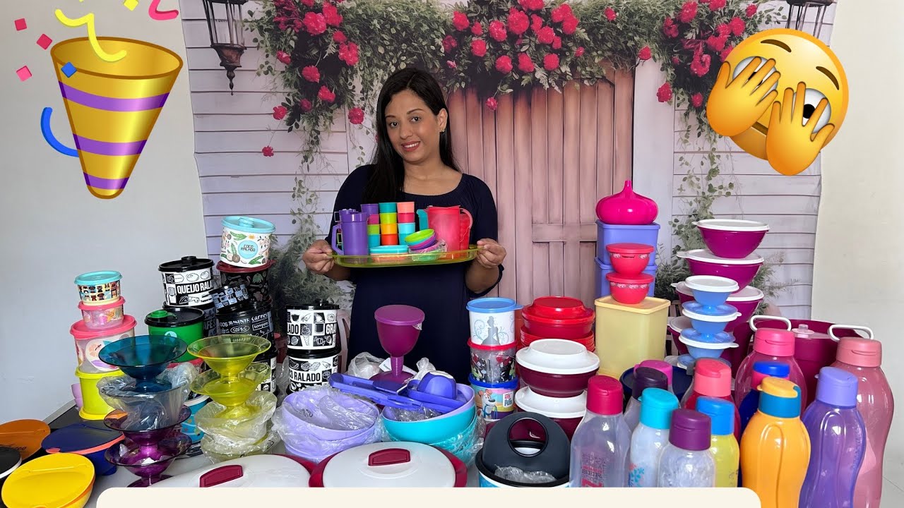DESAPEGUEI DE MINIATURA INFANTIL E REDONDINHAS | DESAPEGO ENXOVAL TUPPERWARE | Evellin Tupperware