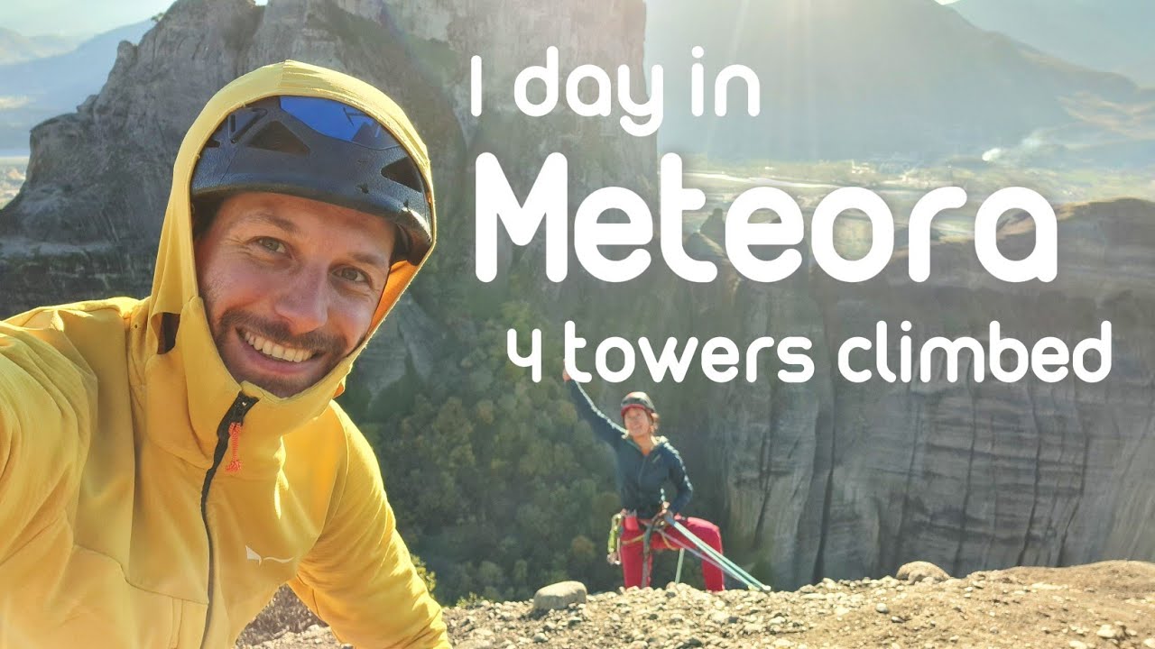 Meteora towers | Eiertanz | Dickes Ende | Linie des Fallenden Tropfens | Gordischer Knoten