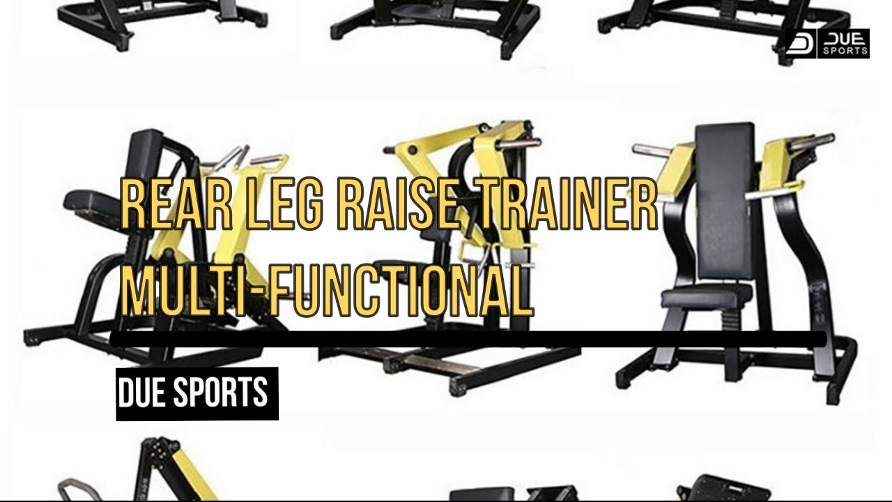 Commercial rear leg raise trainer multi-functional leg muscle comprehensive trainer gym full set