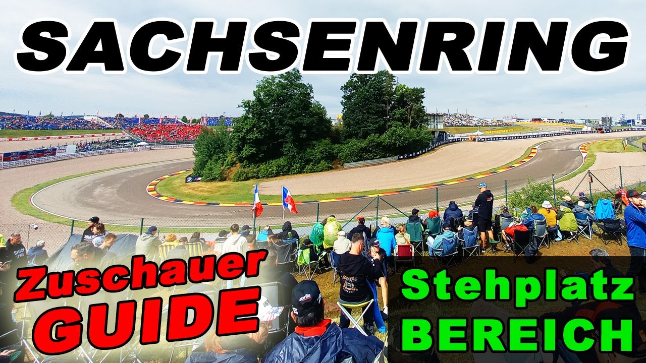SACHSENRING Zuschauer-GUIDE Stehplatz-Bereich MotoGP & DTM 2026 | #MotoGP #DTM