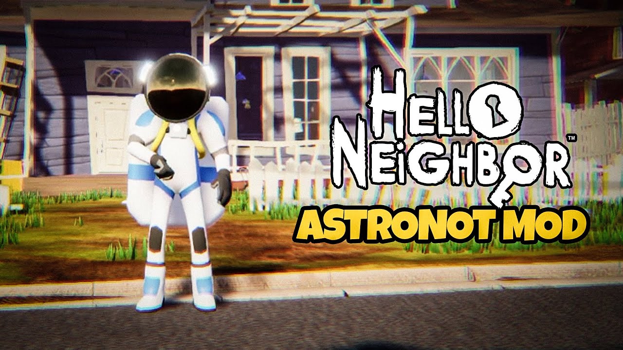 WİLSON ASTRONOT OLDU! | Hello Neighbor Mods [Türkçe]