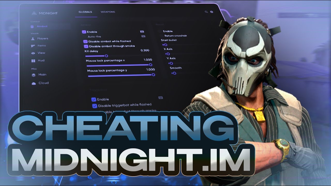 CS2 Semi Rage Cheating in MM ft. MIDNIGHT.IM | Best FREE Config | VAC BYPASSING | читы | миднайт