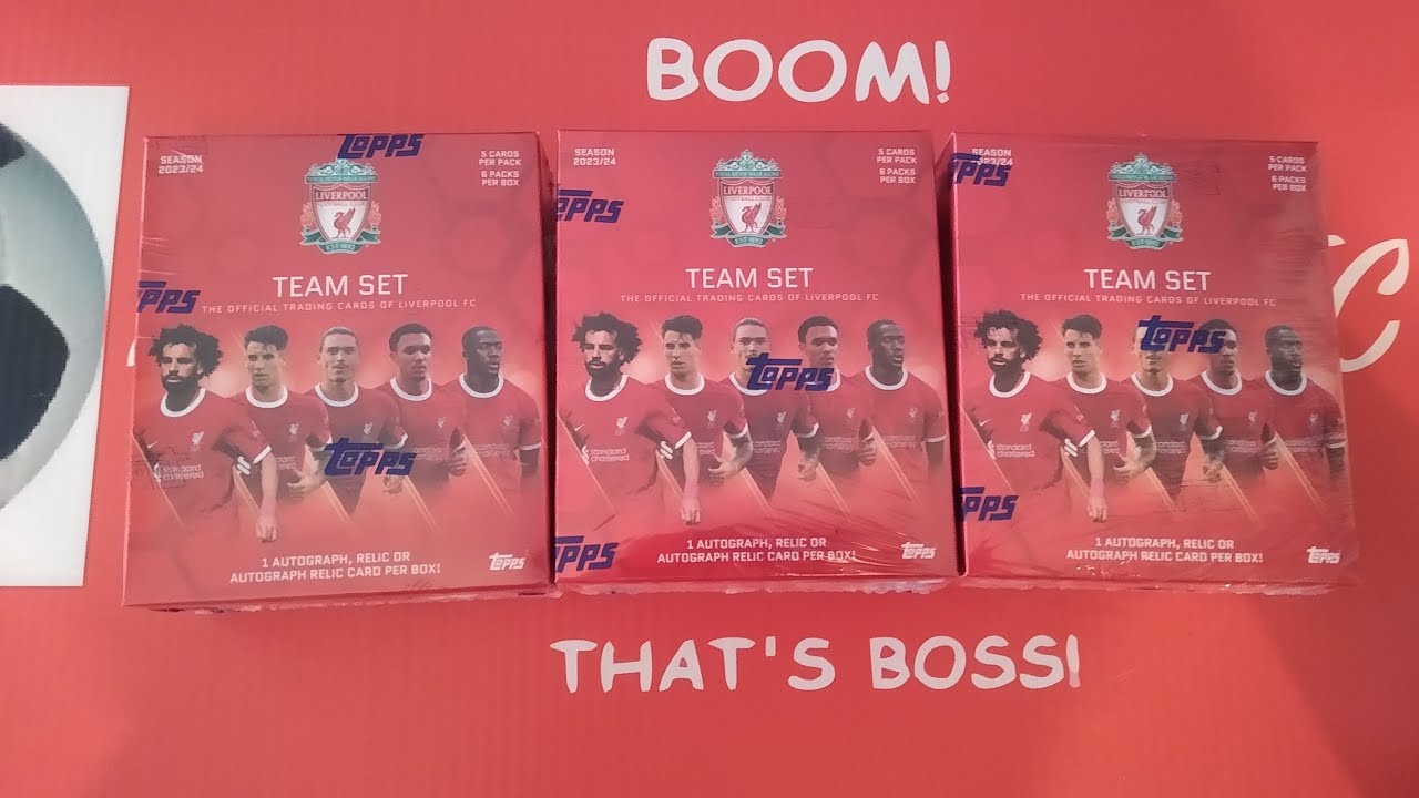 LIVERPOOL HOBBY TEAM SET 23/24 ***AUTO PULL & RELIC PULL***