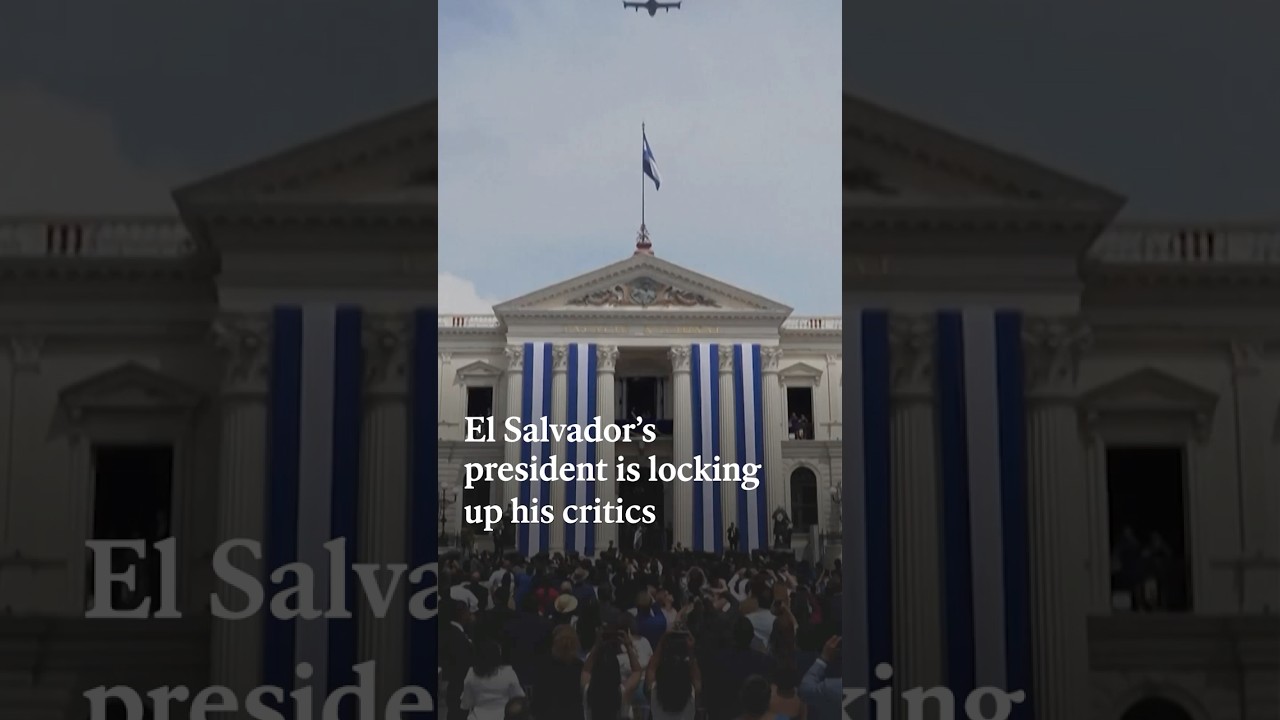 El Salvador's president is locking up his critics