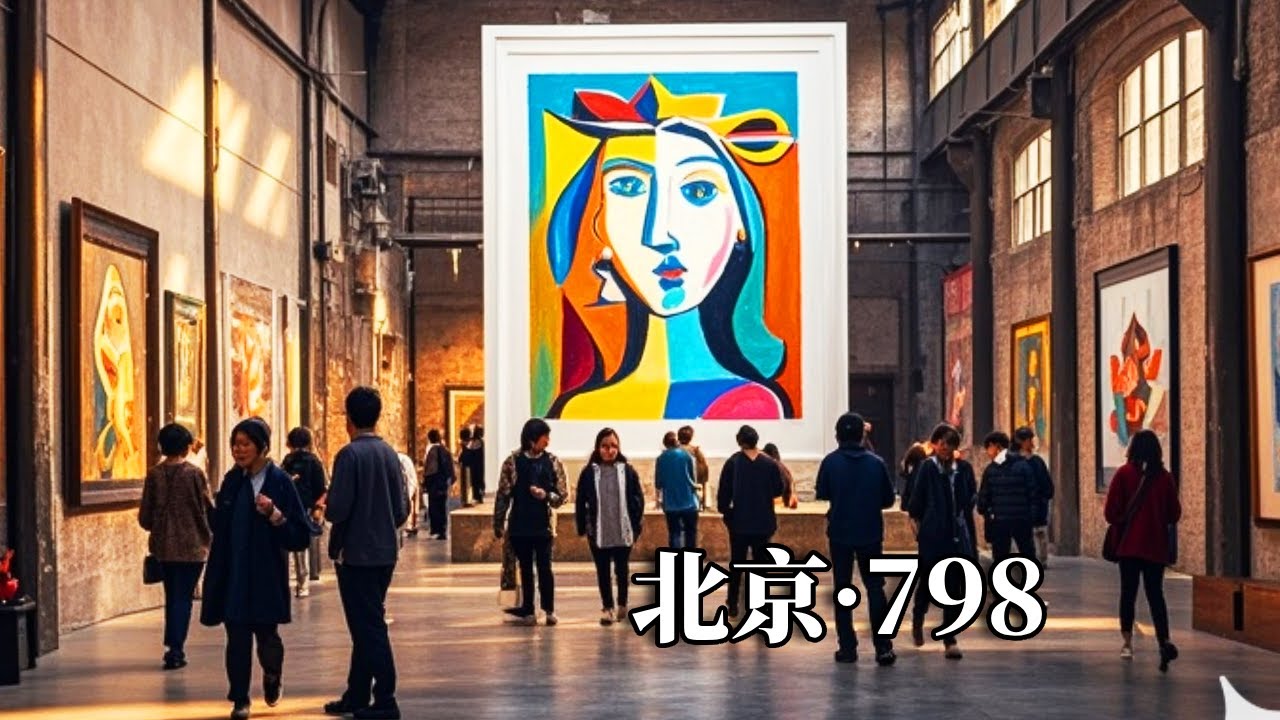 难得的机会！北京的798艺术区，遇见毕加索【行走世界的北京老刘】
