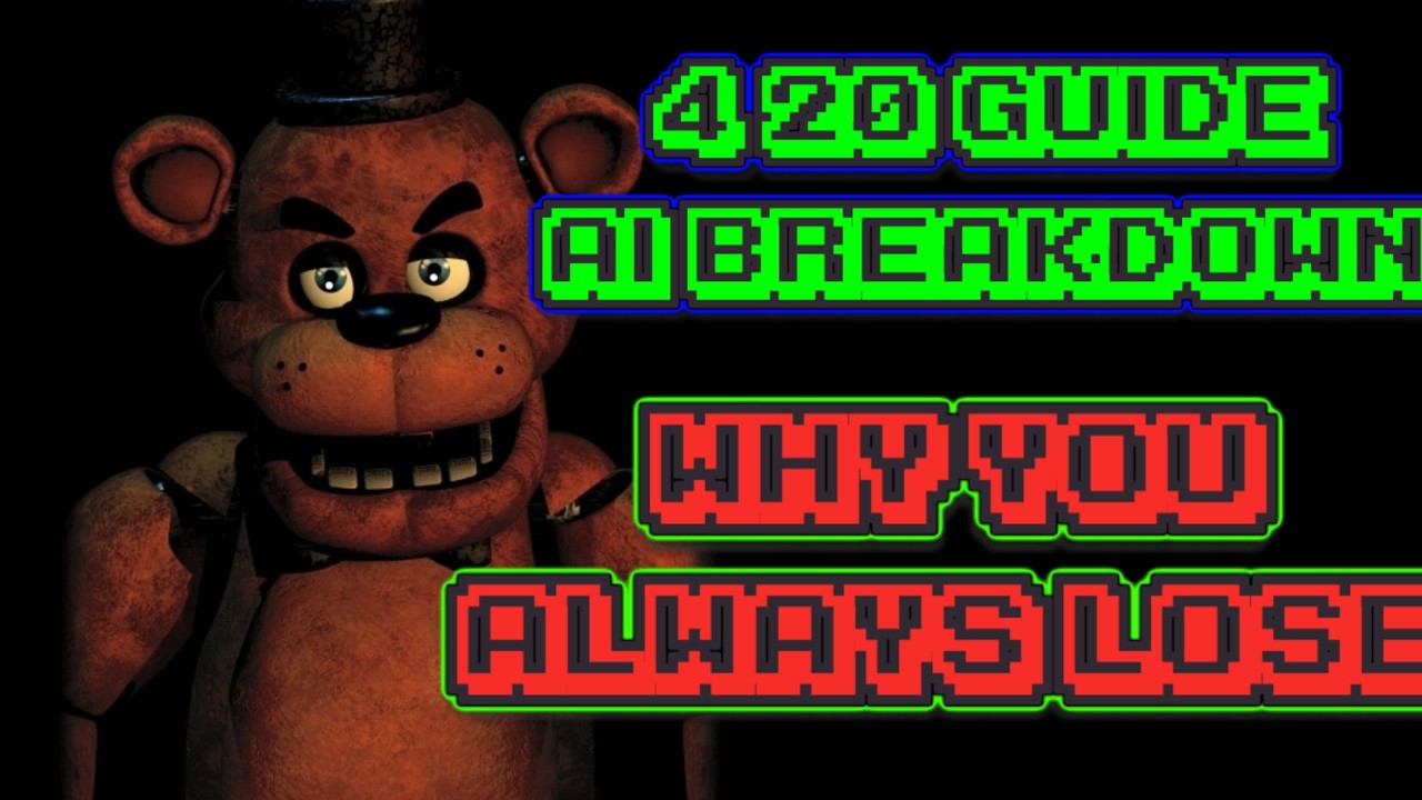 How FNAF 1’s AI ACTUALLY Works (And How to Beat 4/20 Mode Consistently)