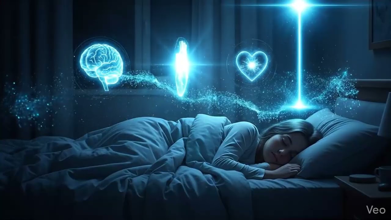 3Hours 25M of Healing sleep, Repair​ the body and Mind While Releasing Stress and Negative thought