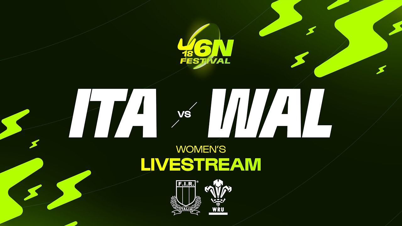 Italy v Wales | Women's Six Nations Under-18 Festival 2025 | Day Two