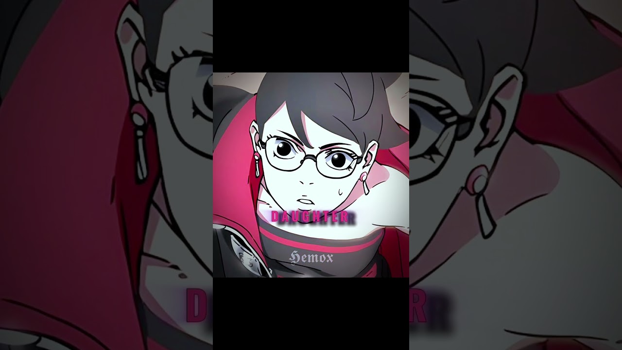 [ The safest Girl ] Sarada Uchiha edit Boruto Two Blue Vortex #anime #itachi #saradauchiha #sasuke
