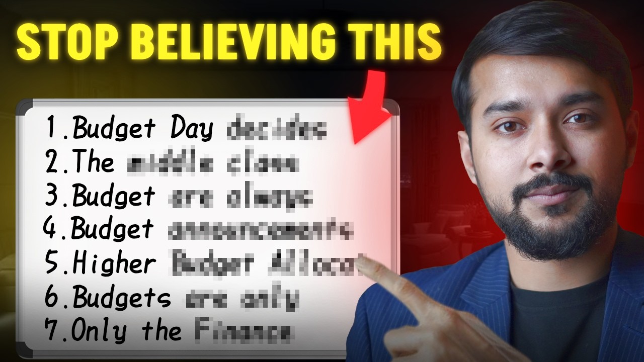 Union Budget Myths in Stock Market! 🤯 | How Union Budget Actually Impacts? | Harsh Goela