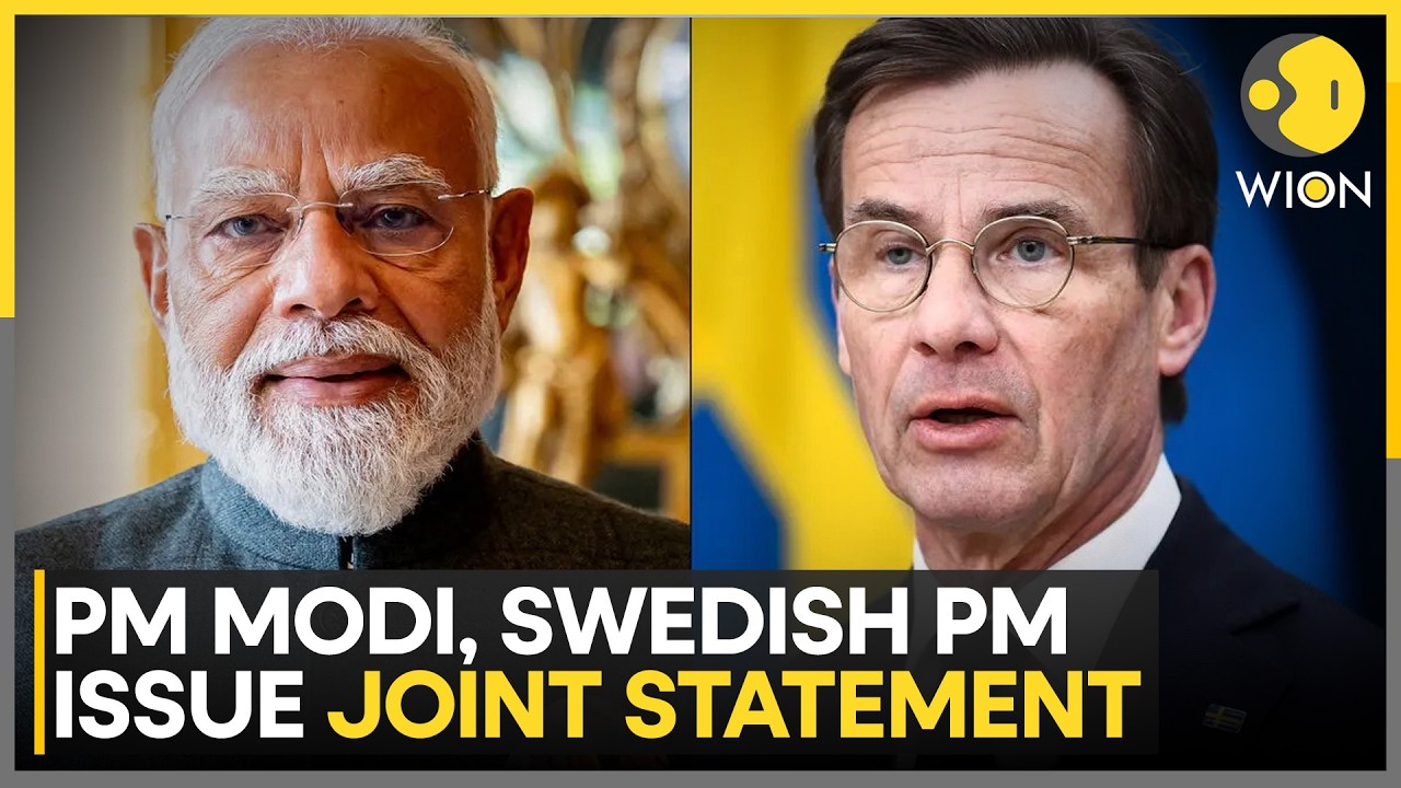 PM Modi Meets Top Swedish Leaders, CEOs At Round-Table | WION News