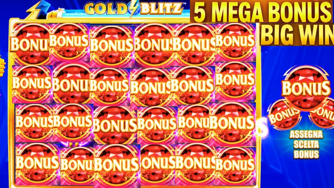 BIG WIN SLOT on Gold Blitz Slot &ndash; 5 Mega Bonus Features Pay HUGE!