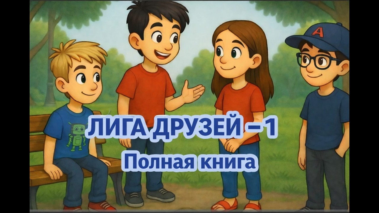 📖 ЛИГА ДРУЗЕЙ 1 ✨ АУДИОКНИГА ДЛЯ ДЕТЕЙ