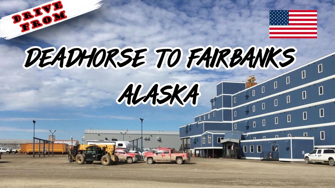 386. 🛢️(Speed X3) - Drive From Deadhorse to Fairbanks - (Dalton Highway), Alaska ⛽