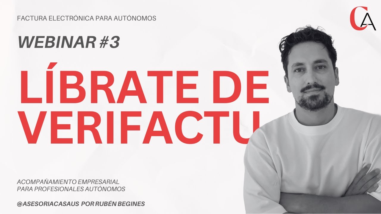 Webinar 3: #verifactu '26: Cómo EVITARLO ó cumplir SIN software usando la app GRATIS de la AEAT