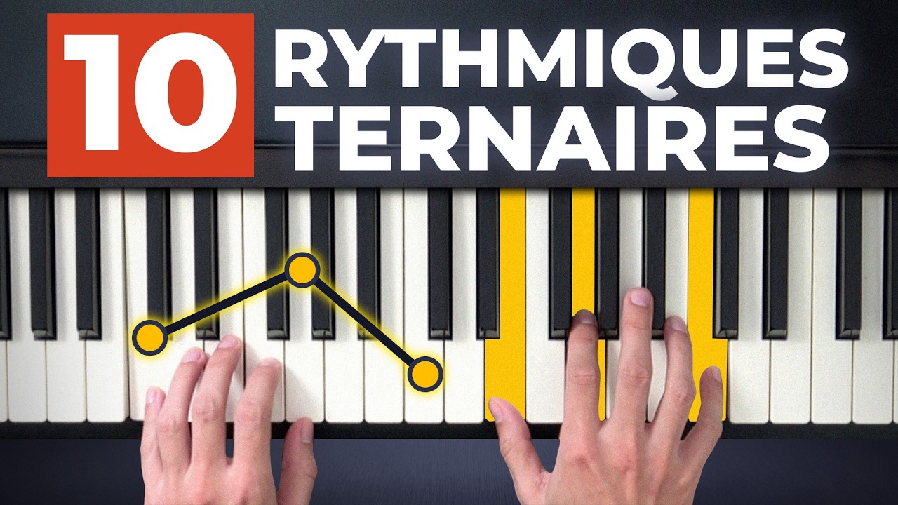 10 rythmiques ternaires pour faire ÉVOLUER ton jeu de piano