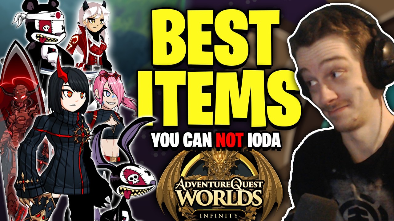 Best Items You can NOT IODA AQWorlds AQW Infinity Kickstarter