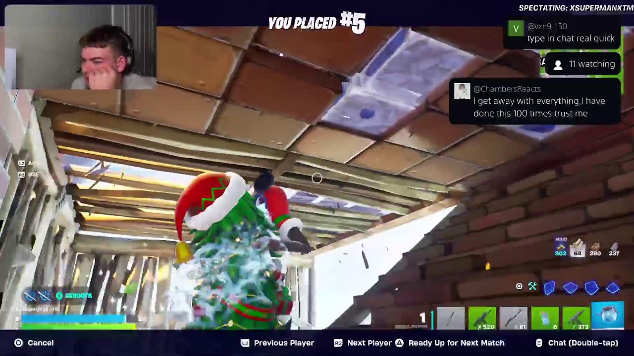 Fortnite with viewers