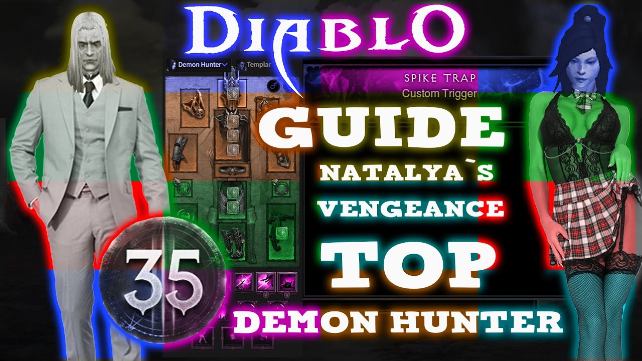 GUIDE TOP DEAMON HUNTER NATALYA`S VENGEANCE 35 SEASON - Speed Run Season [SRS] Diablo 3