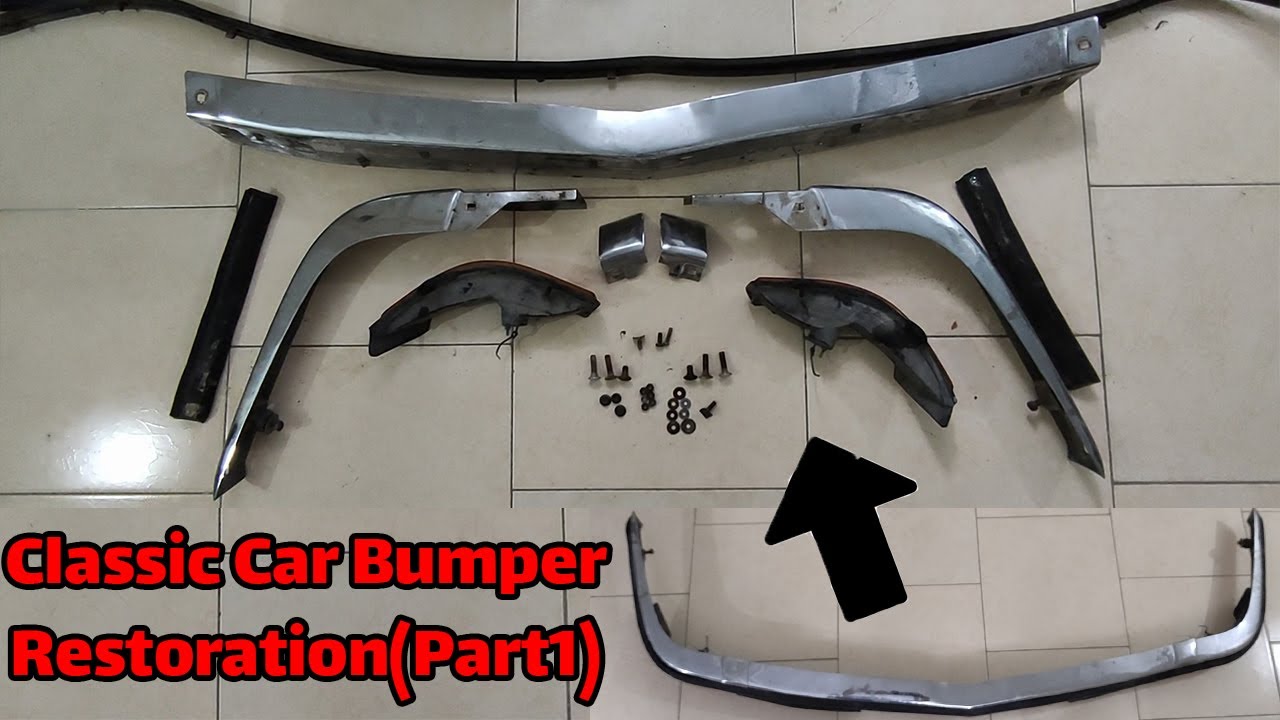 Classic Car Bumper Restoration - BMW E12 525 1976